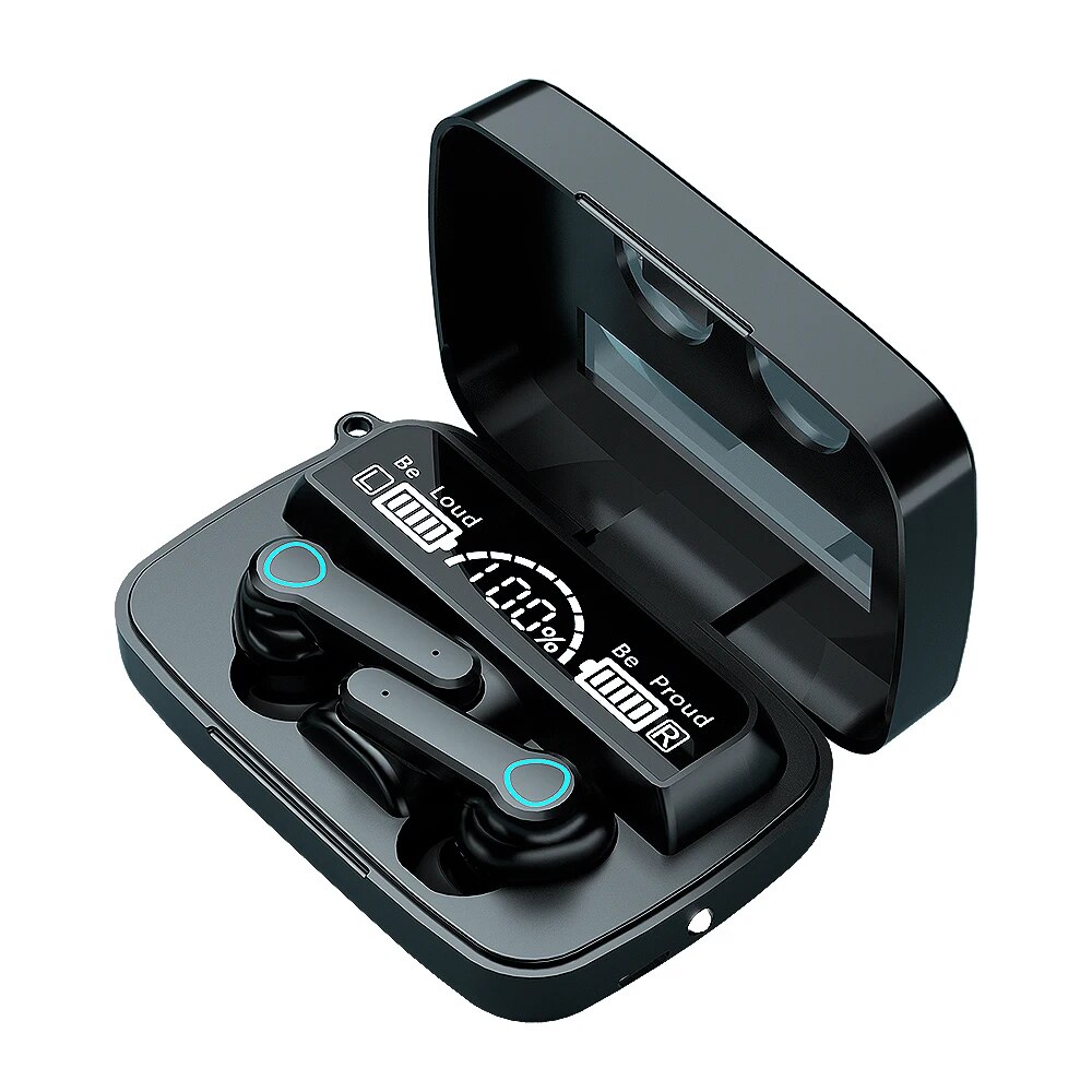 TWS Bluetooth Wireless Headphones with Mic IPX5 Waterproof Bluetooth Earphones Headsets HiFi Stereo Music Earbuds for all Phone