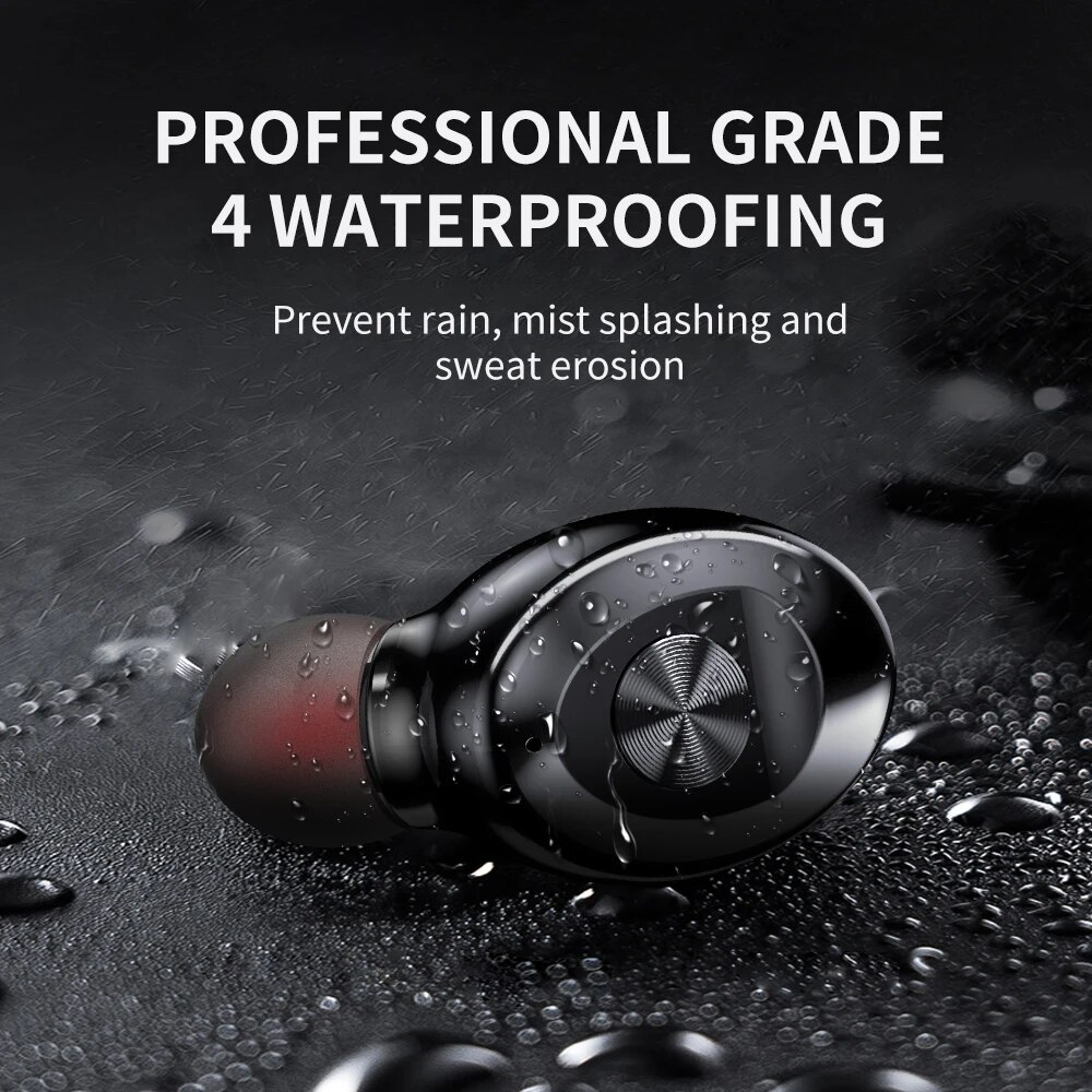 XG8 TWS Digital 5.2 Bluetooth Wireless Headset Sports Headset Touch Mini Wireless Bluetooth Headset Noise Reduction Earbuds