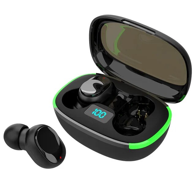 Y70 Fone Bluetooth Earphones 5.1 TWS Wireless Headphones with LED Display Stereo Headset Touch Control Earbuds Noise Reduction