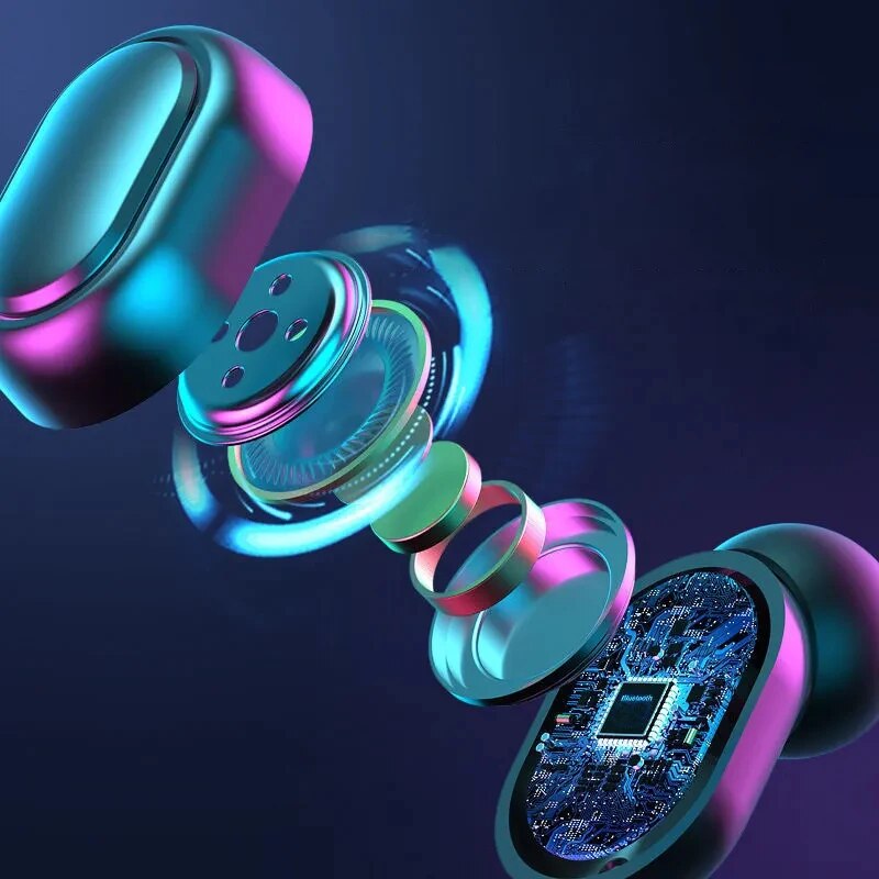 TWS Wireless Earphones HiFi Stereo 5.0 Bluetooth Earphones in-ear Handsfree Headset Earbuds With Charging Box For all Smartphone