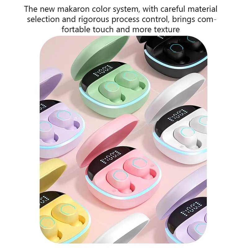 NEW M13 TWS Wireless Earbud Bluetooth 5.2 Earphone In Ear HiFi Stereo Earphone With Mic Waterproof Earplugs Bass Music Headset